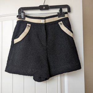 Maje tweed shorts, size 38
